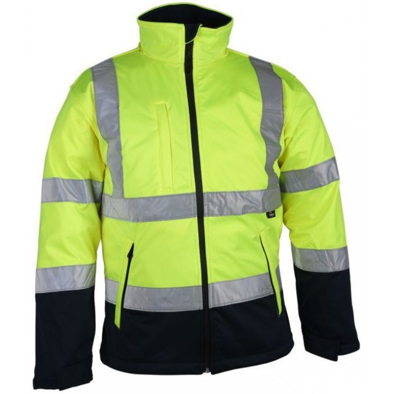 Kurtka Ostrzegawcza Softshell Vizwell VWJK135YN