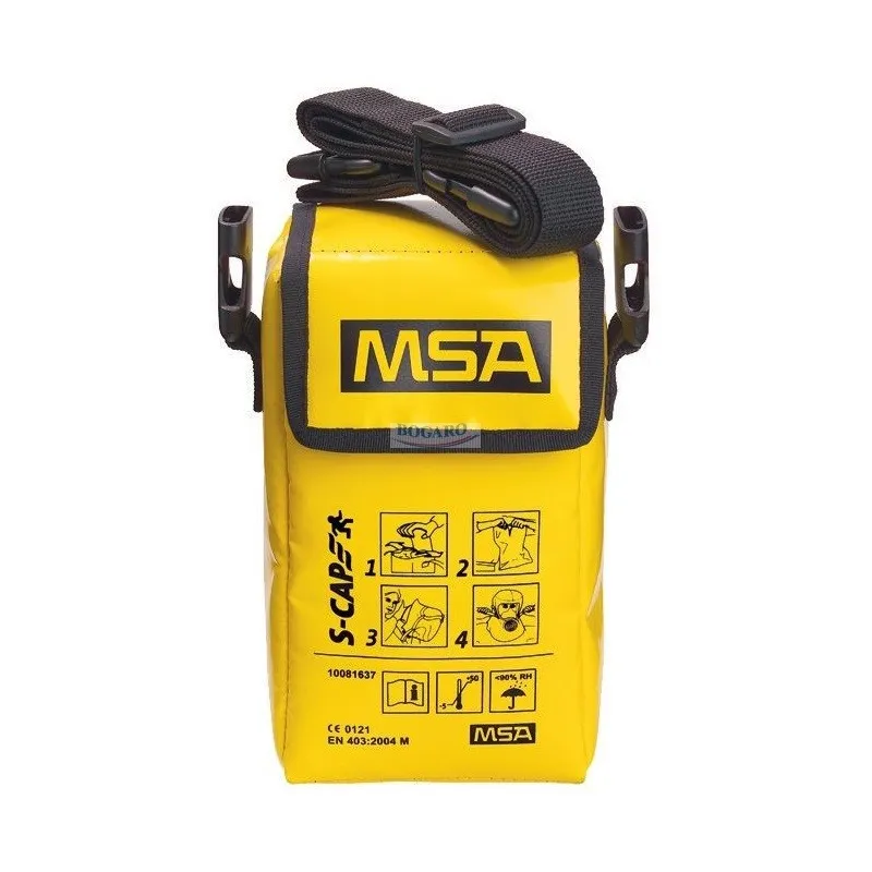 Kaptur ucieczkowy MSA S-Cap w torbie 10081637