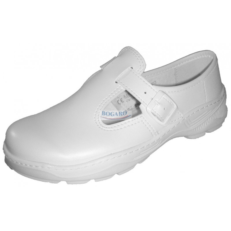 Spożywcze sandały białe Medibut