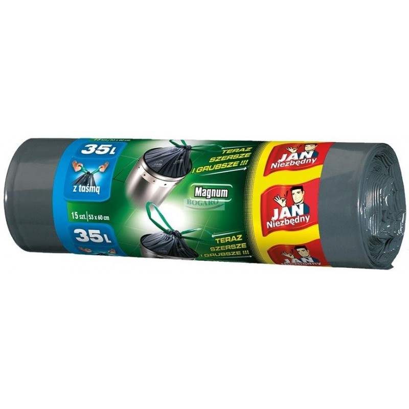 Worki na śmieci Jan Niezbędny LD Magnum 35 l