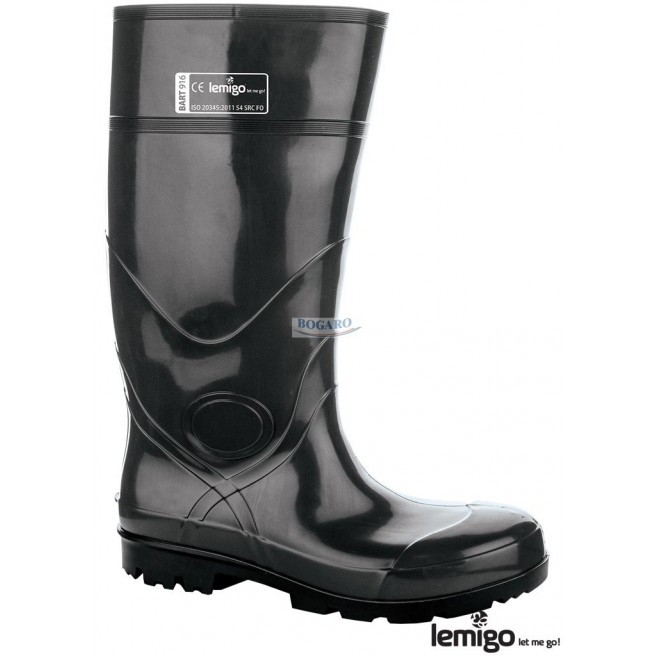 Buty Lemigo Bart 916 Czarne