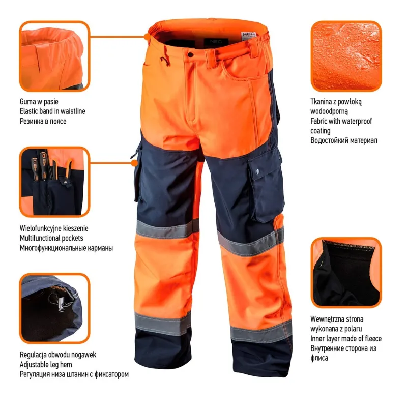 Spodnie do pasa ostrzegawcze NEO TOOLS 81-751