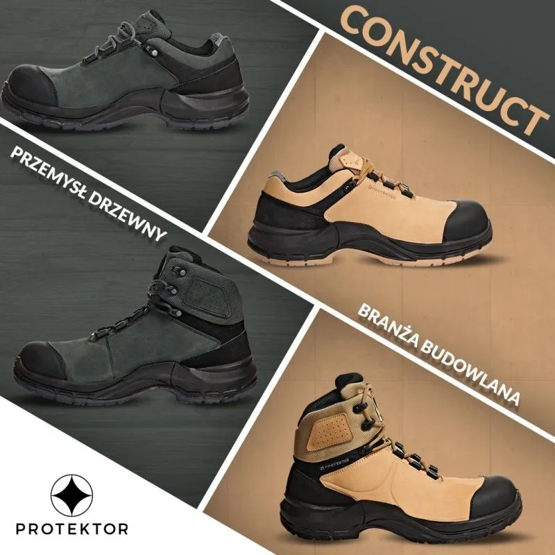 Półbuty ochronne Protektor CONSTRUCT S3 P SRC 01-005850