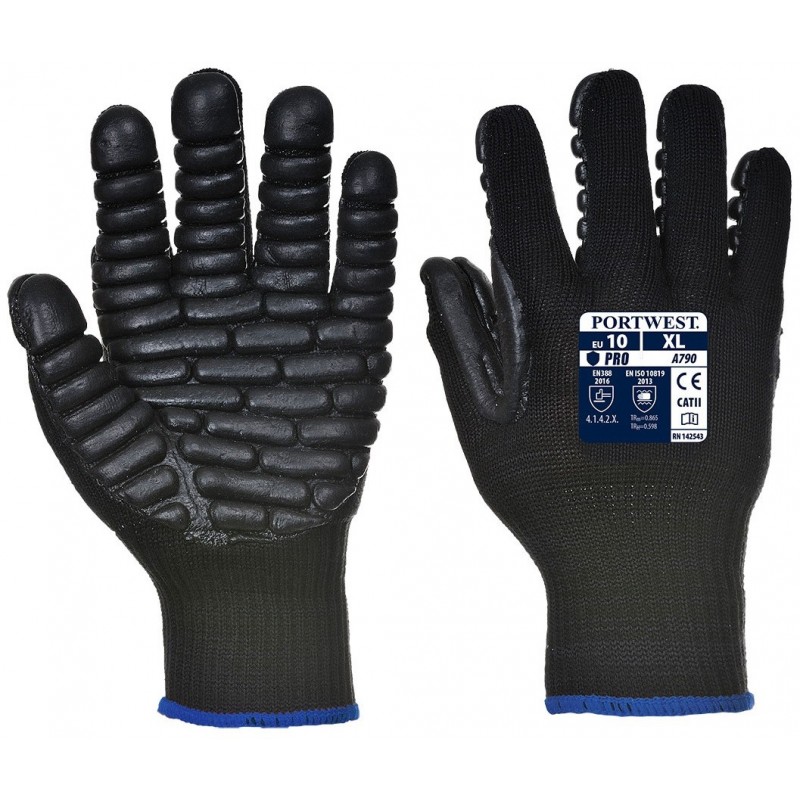Antywibracyjne rękawice robocze A790 Portwest