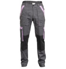 Damskie spodnie robocze do pasa Cerva MAX SUMMER Lady szare