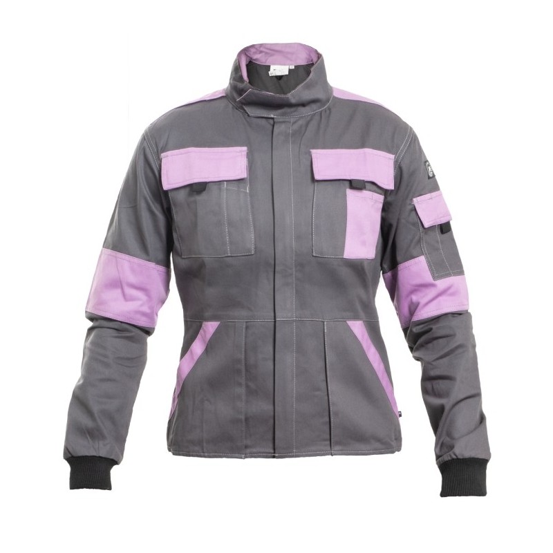 Damska kurtka robocza Cerva Max Summer Lady szara