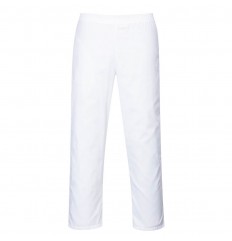 Spodnie gastronomiczne białe Portwest 2208