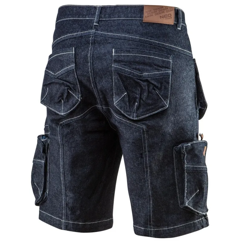 Krótkie spodenki DENIM 81-279 NEO TOOLS