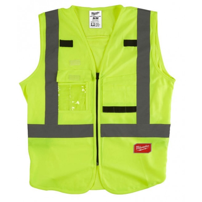 Żółta kamizelka ostrzegawcza Milwaukee L/XL 4932471890 Żółta kamizelka ostrzegawcza Milwaukee L/XL 4932471890