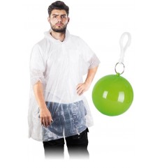 Ponczo przeciwdeszczowe w breloku RAINBALL