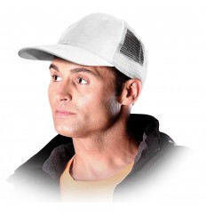 Czapka z daszkiem biała...