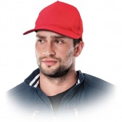 Czapka z daszkiem czerwona...