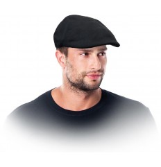 Kaszkiet czarny CZMUTZE B REIS
