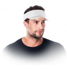 Czapka daszek biała CZROOF...