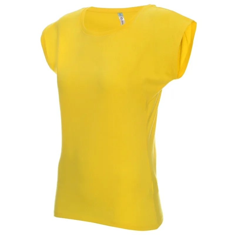 GEFFER 250 - T-Shirt damski Promostars - żółty