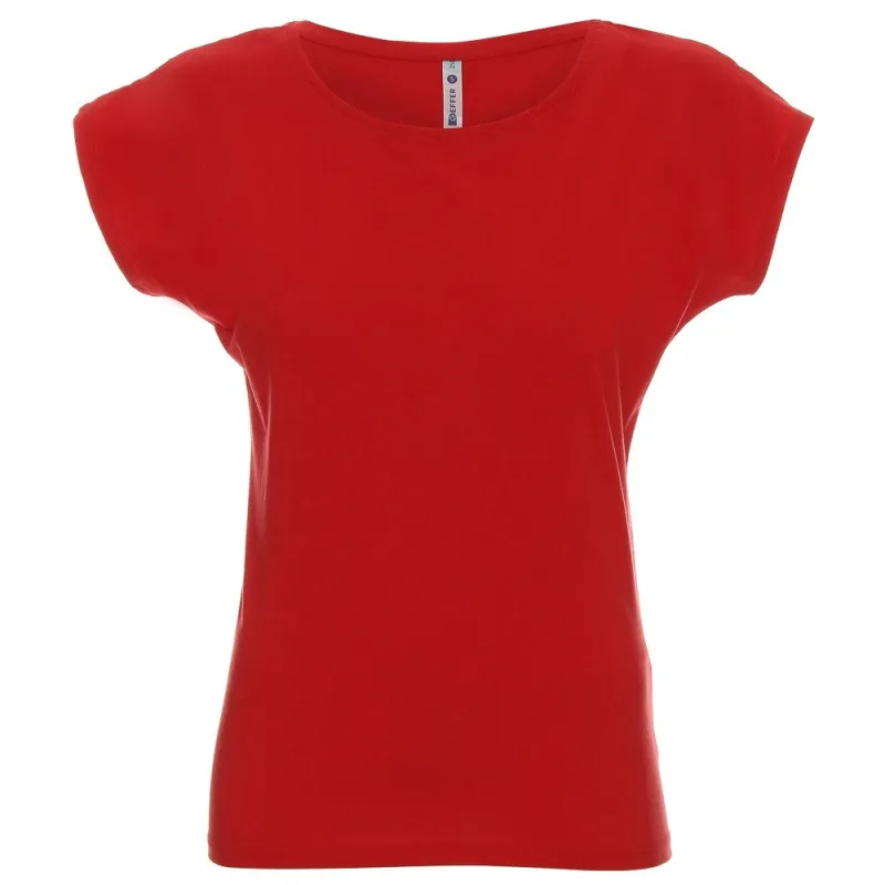 GEFFER 250 - T-Shirt damski Promostars - czerwony