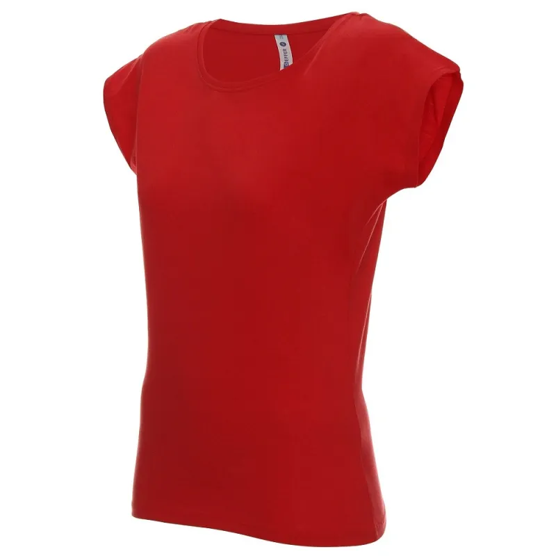 GEFFER 250 - T-Shirt damski Promostars - czerwony