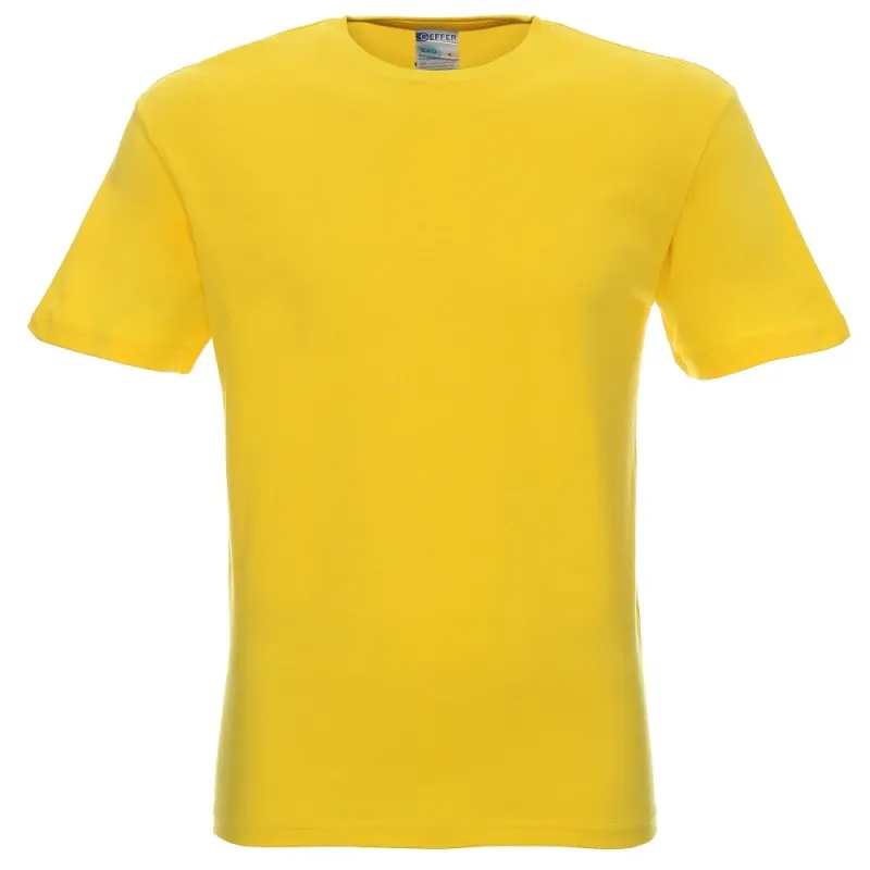 GEFFER 200 - Męski t-shirt Promostars 29000 - żółty