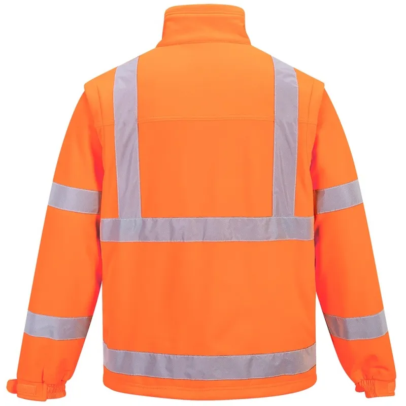 Kurtka ostrzegawcza softshell Portwest S428 - pomarańcz