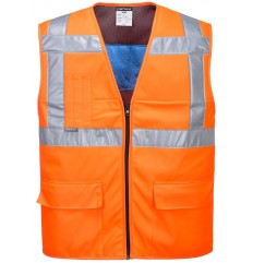 Ostrzegawcza kamizelka...