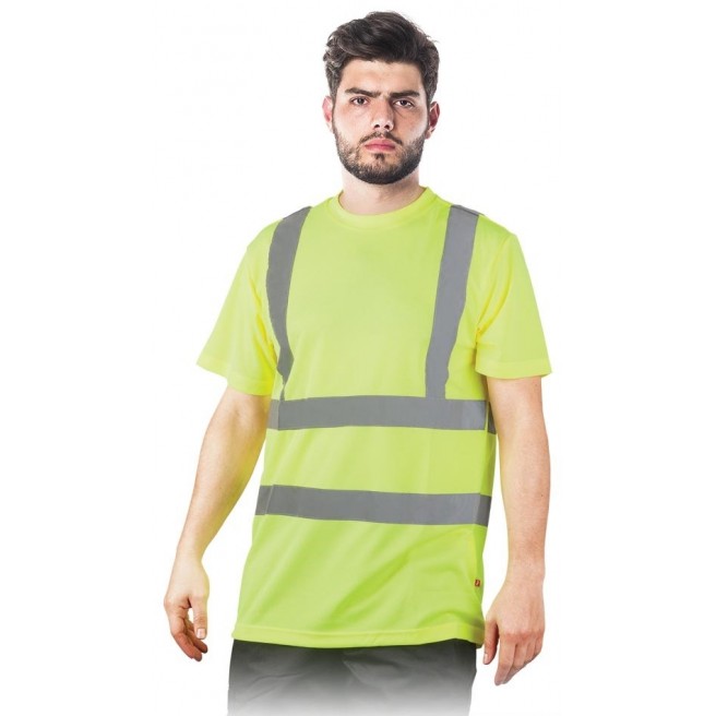 TSROUTE Y - T-Shirt ostrzegawczy Reis - żółty