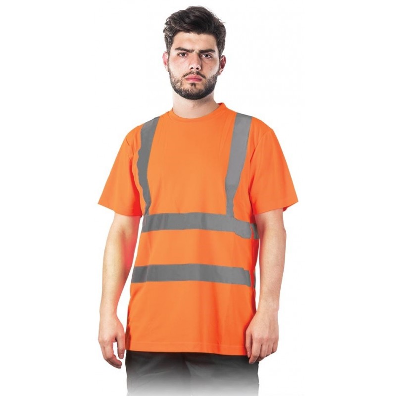 TSROUTE P - T-Shirt ostrzegawczy Reis - pomarańczowy