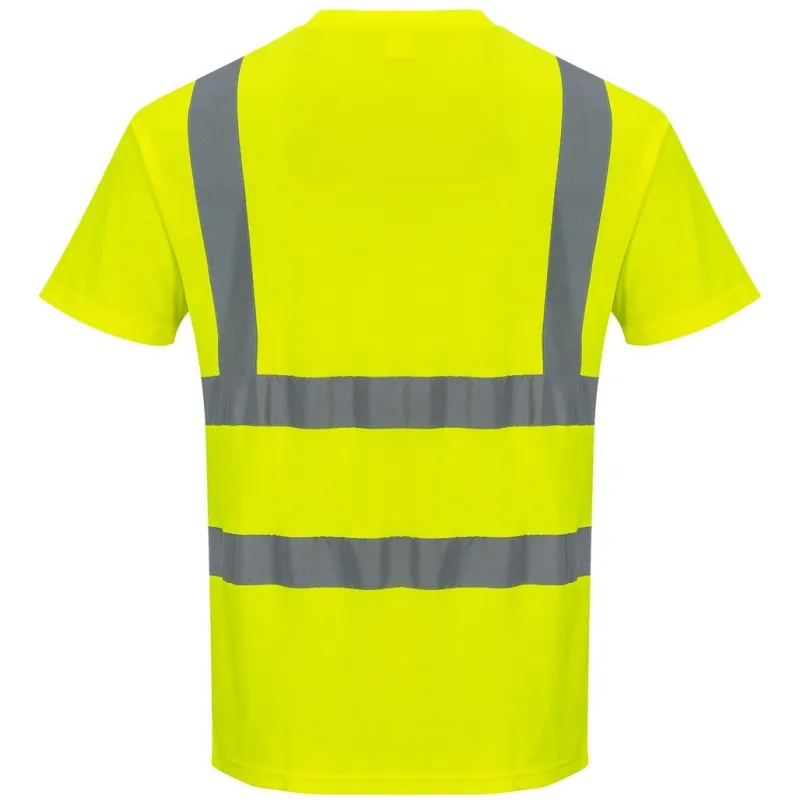 S170 - T-Shirt ostrzegawczy Portwest - żółty