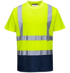 S378 - Dwukolorowy t-shirt...