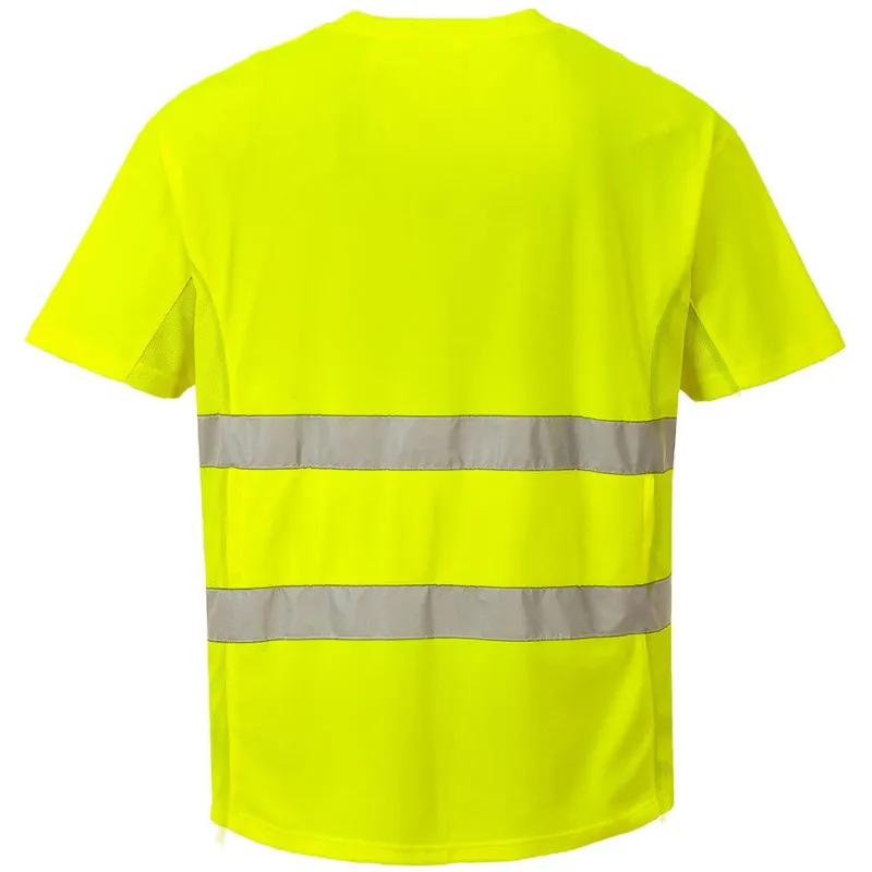 C394 - T-Shirt ostrzegawczy Portwest - żółty