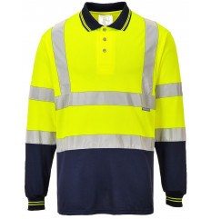 S279 - Dwukolorowe polo...