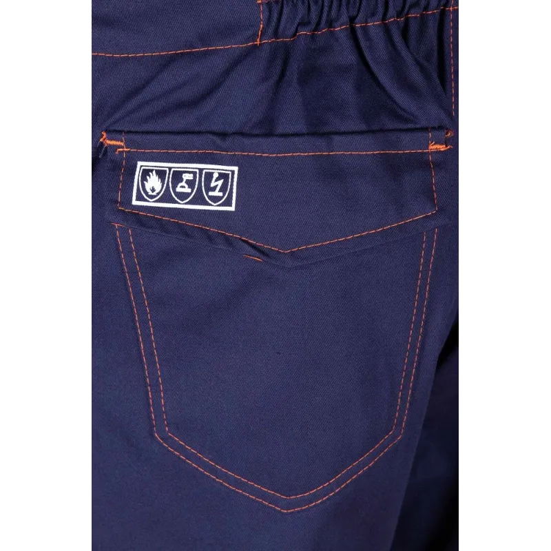 Spodnie ogrodniczki PROFFLAM ANTISTATIC trudnopalne antystatyczne
