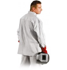 Kurtka skórzana spawalnicza...