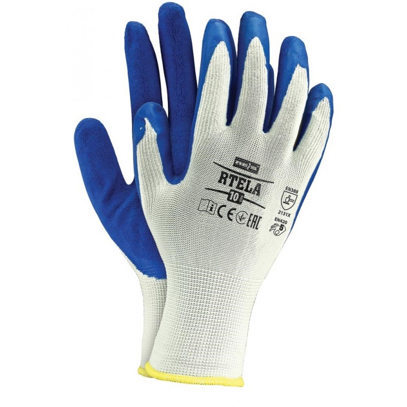 Rekawice dragon RTELA WN REIS biale