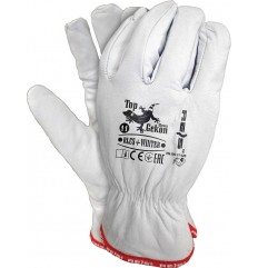 Rękawice ze skóry ocieplane...