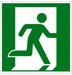 Znak Drzwi ewakuacyjne w...