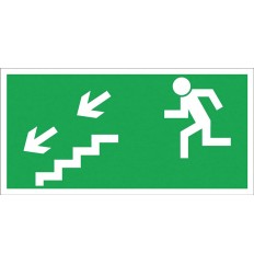 Znak Kierunek do wyjścia...