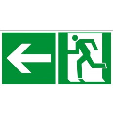 Znak Kierunek do wyjścia w...