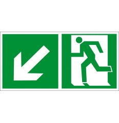 Znak Kierunek do wyjścia w...