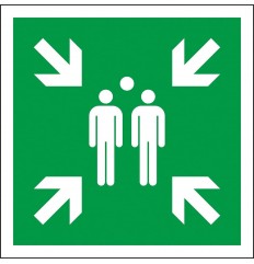 Znak Miejsce zbiórki do...