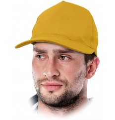 Czapka z daszkiem żółta...