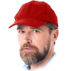 Czapka z daszkiem czerwona...