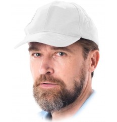 Czapka z daszkiem biała...