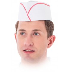 Czapka kucharska papierowa...