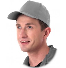 Czapka z daszkiem szara CZ...