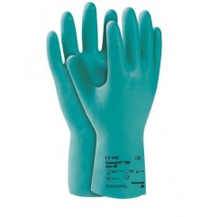 Długie damskie rękawice ochronne z nitrylu Camatril 720