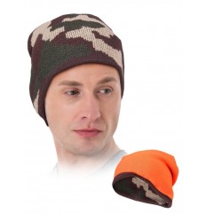 Dwustronna czapka zimowa...