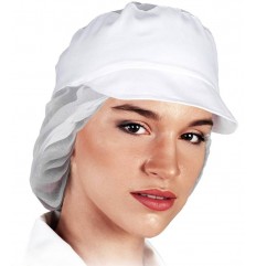 Czapka kucharska z daszkiem...