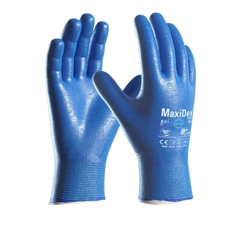 Rękawice hybrydowe antywirusowe MaxiDex ATG 19-007