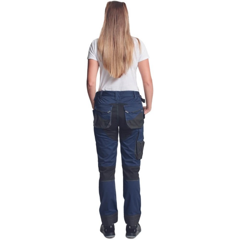 DAYBORO LADY - Damskie spodnie robocze Cerva - Granatowe