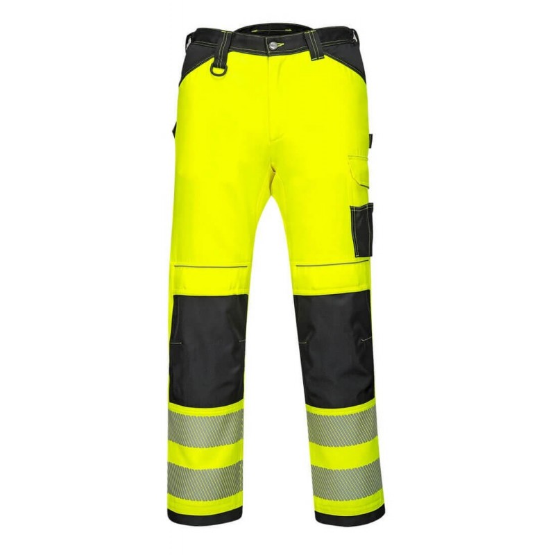 PW385 - Damskie spodnie ostrzegawcze PW3 Stretch YB - Portwest